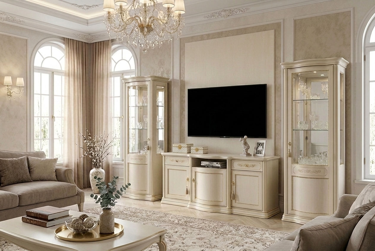 TORRIANI AVORIO Тумба ТВ MAXI Camelgroup