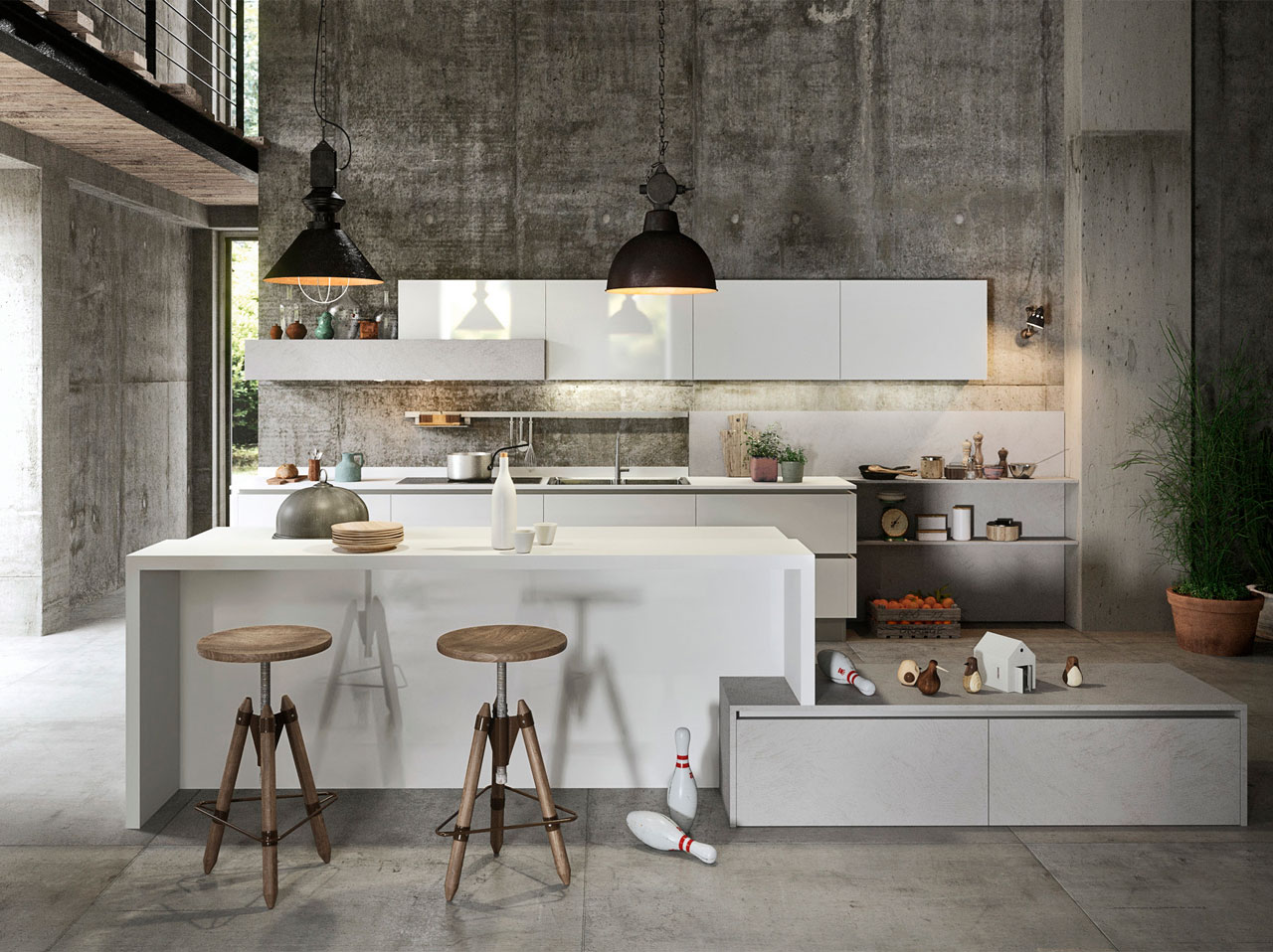Кухонный гарнитур URBAN Record Cucine