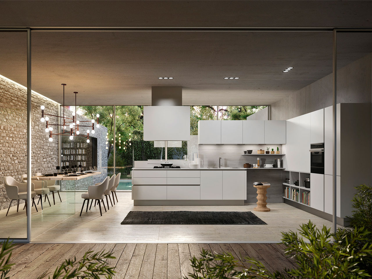 Кухонный гарнитур URBAN Record Cucine