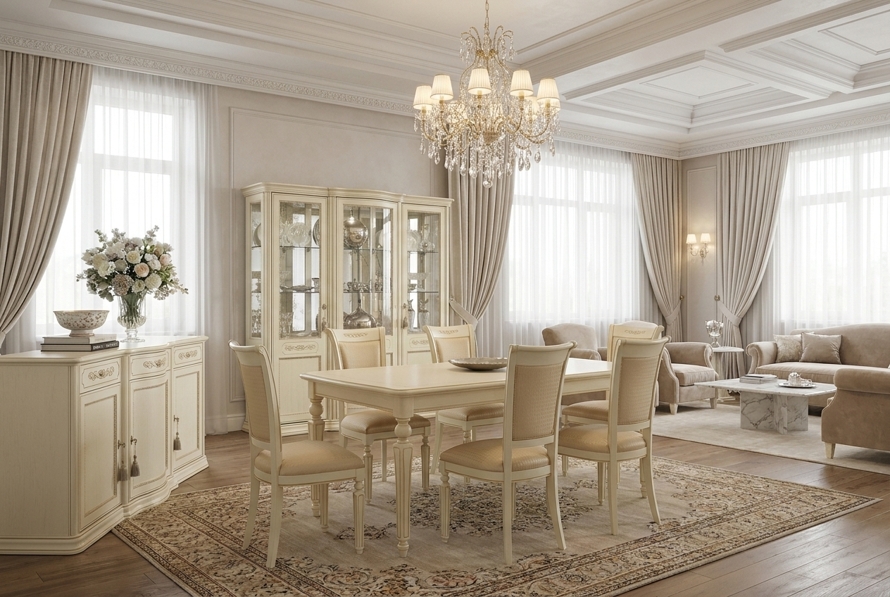 TORRIANI AVORIO Комод 3-дверный Camelgroup