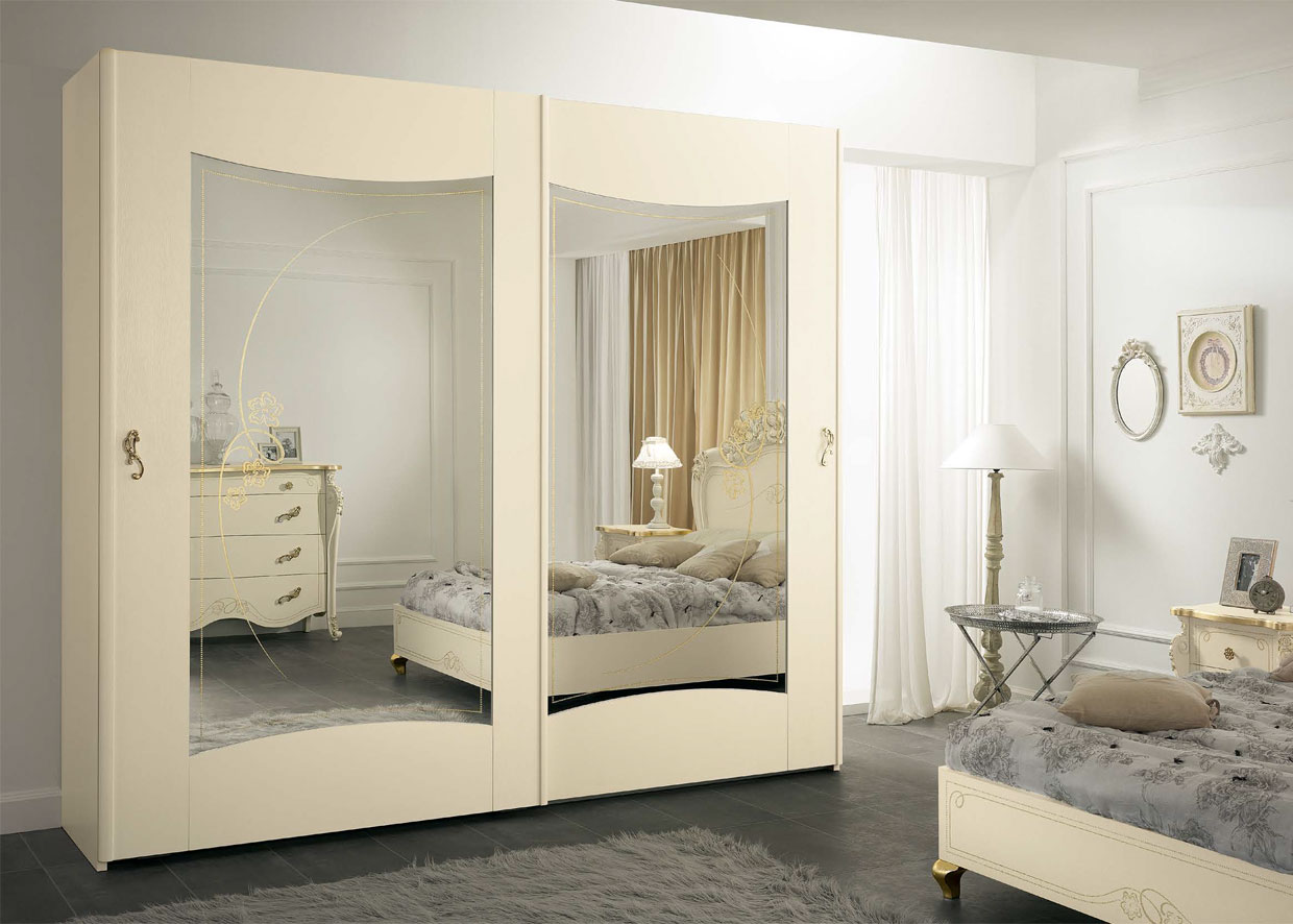 Шкаф-купе VIOLA IVORY Mobilpiu Luxury