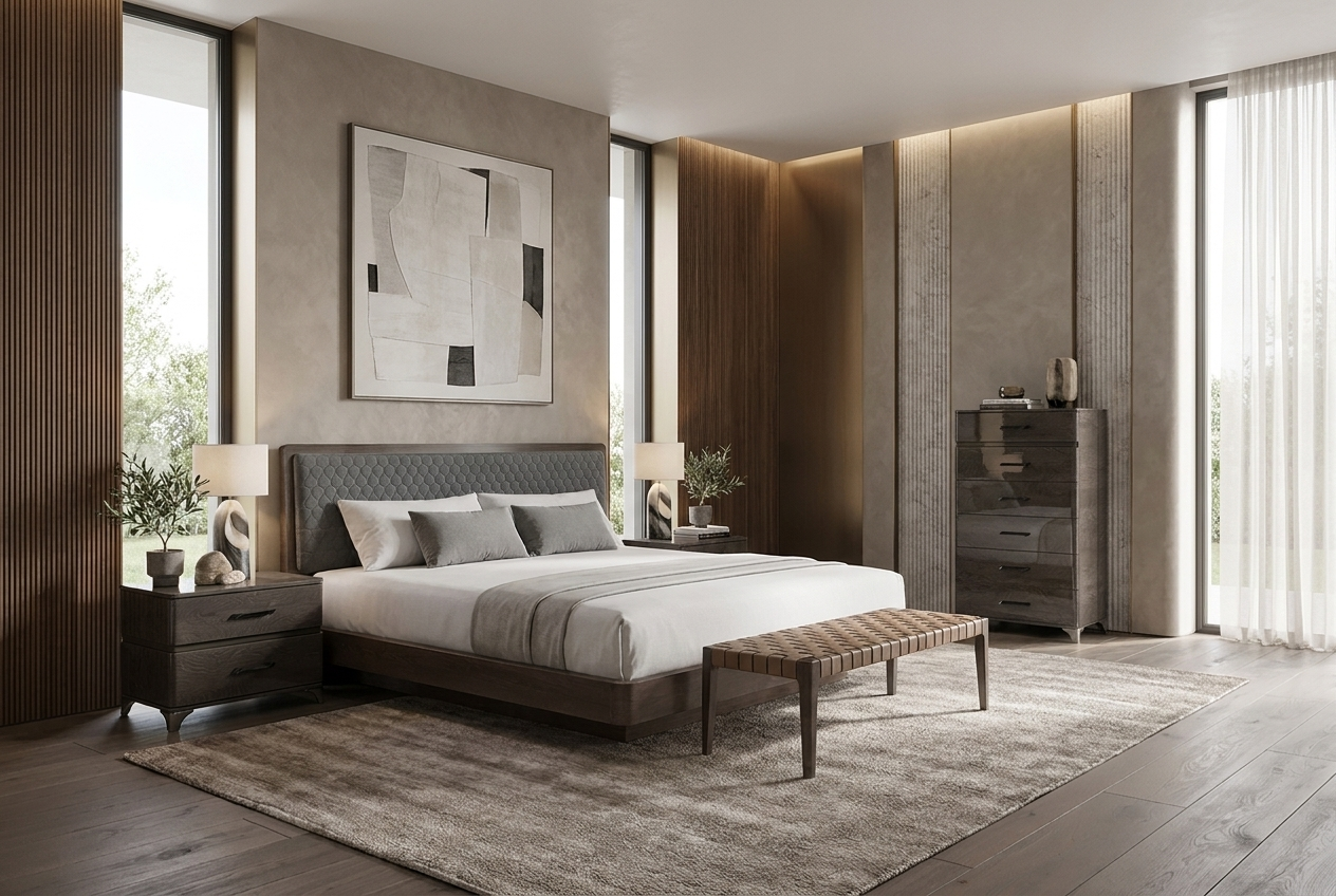 Кровать MAIA, изголовье 205 FUMO Camelgroup