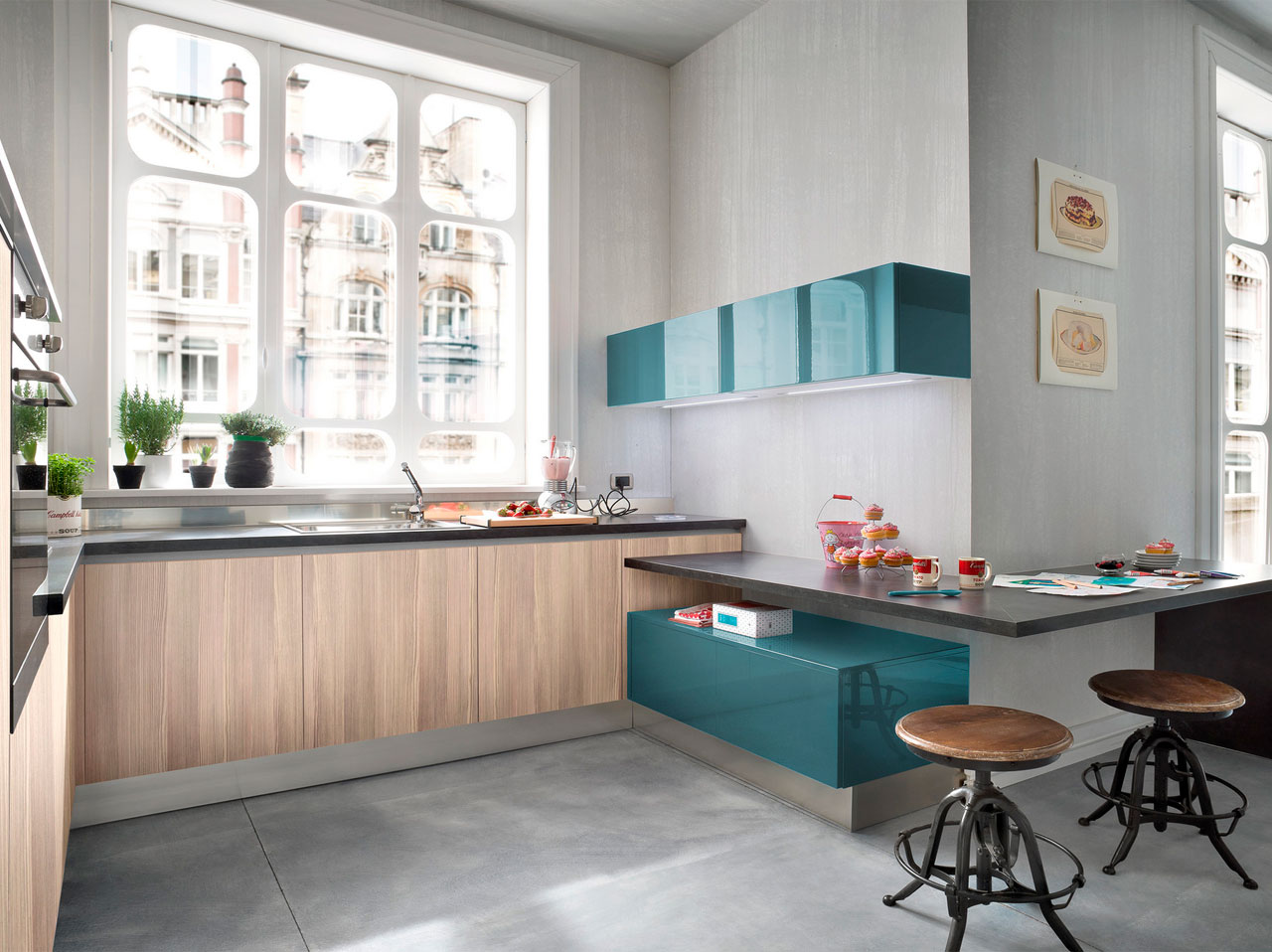 Кухонный гарнитур YOUNG Record Cucine