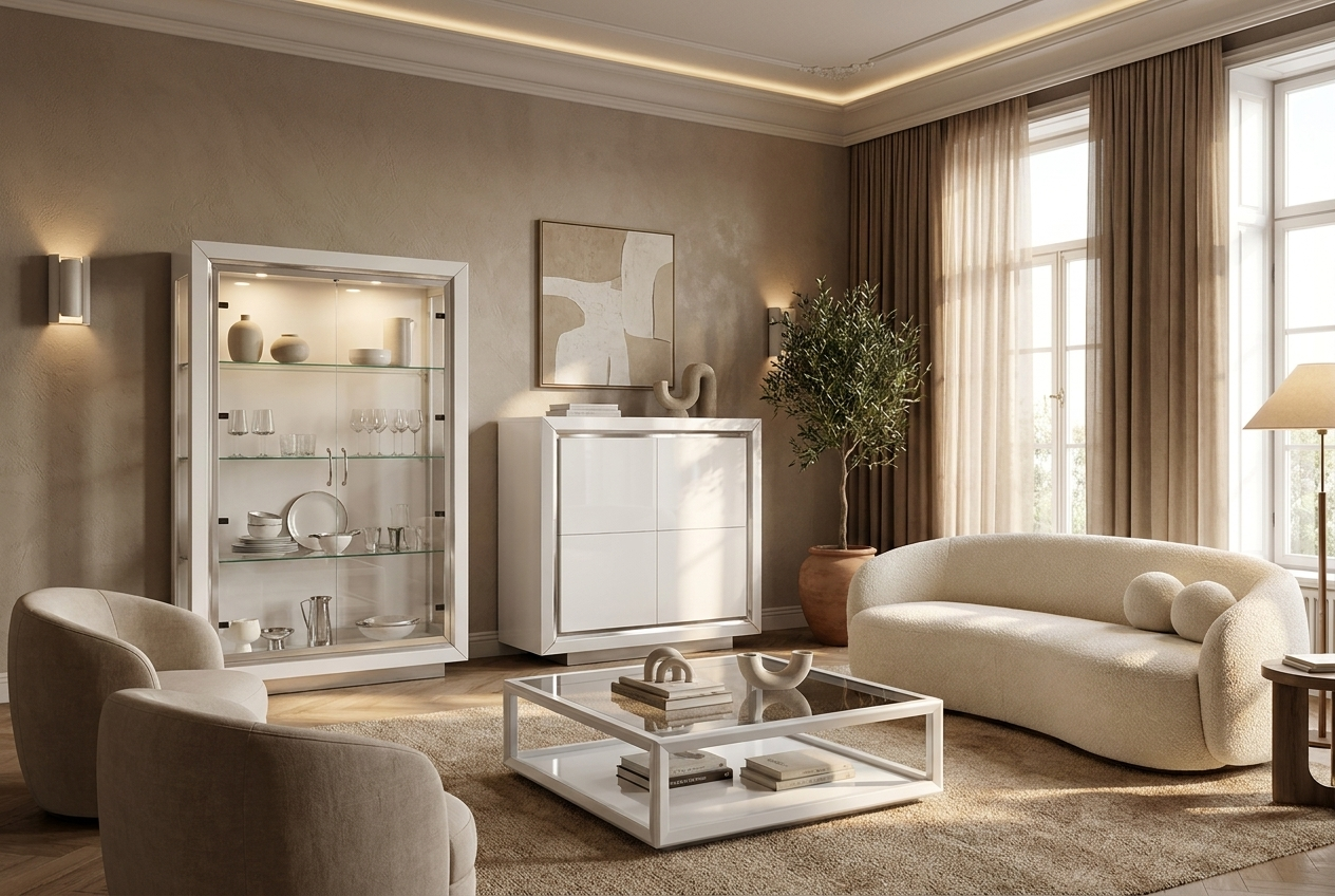 ELITE BIANCO Буфет 4-ств 