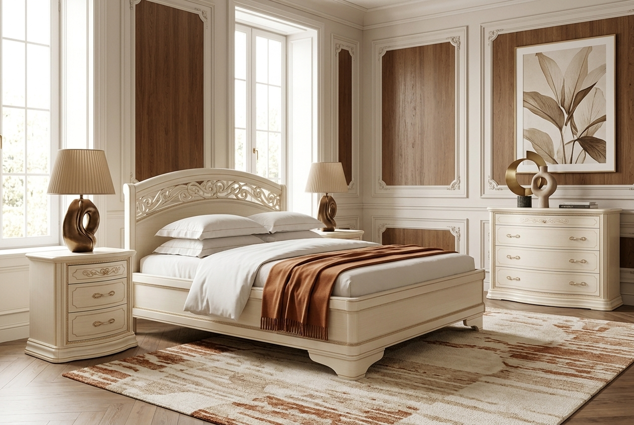 спальня TORRIANI AVORIO Camelgroup