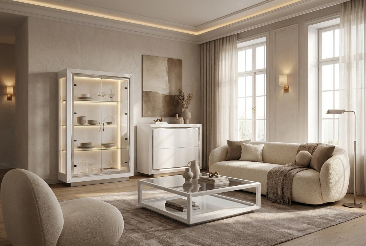 ELITE BIANCO Буфет 4-ств 