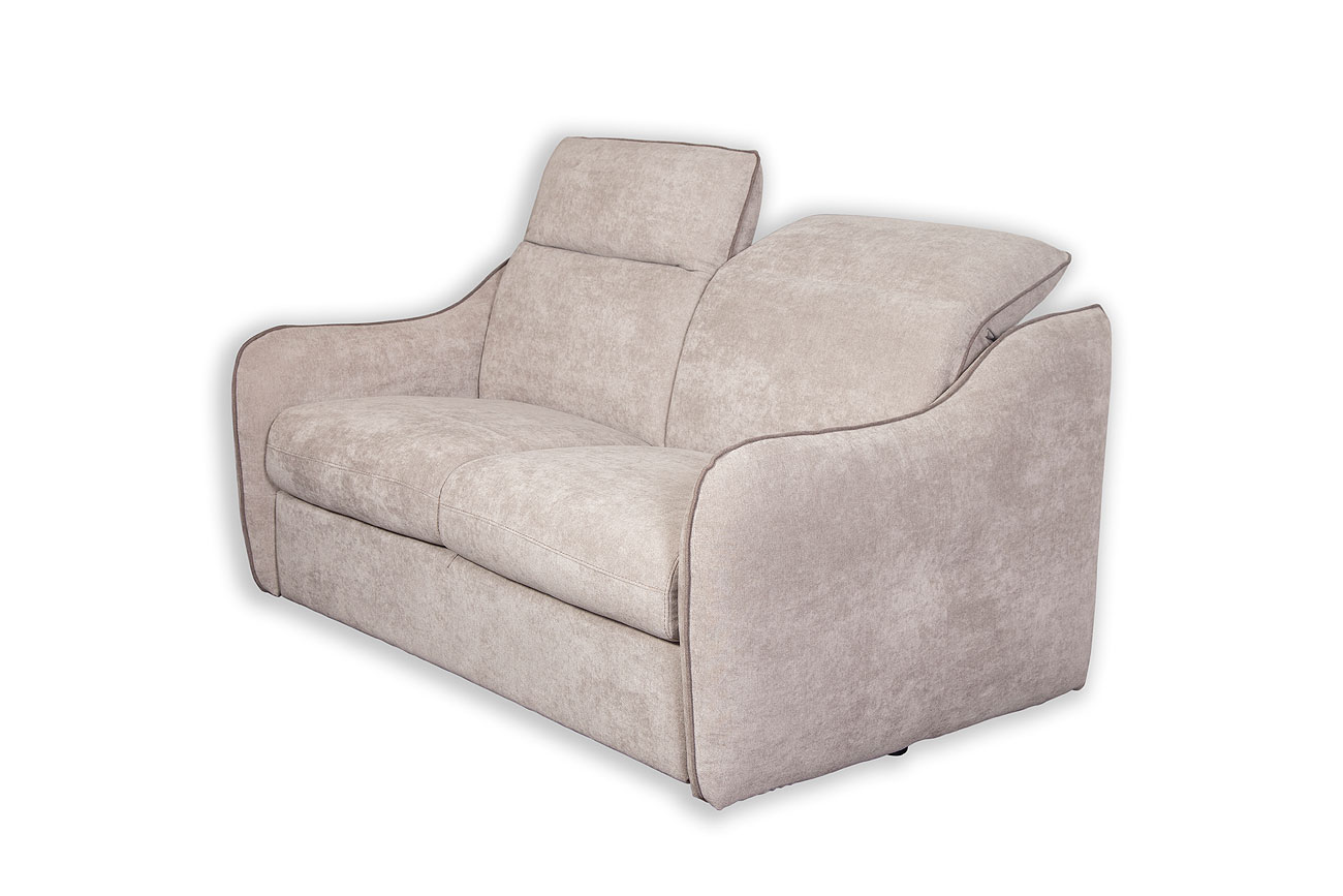 MORONI Диван-кровать 2-местный MAXI, ткань BRONX 01 TAUPE/BROWN  цвет 03/01, cat.P Cubo Rosso