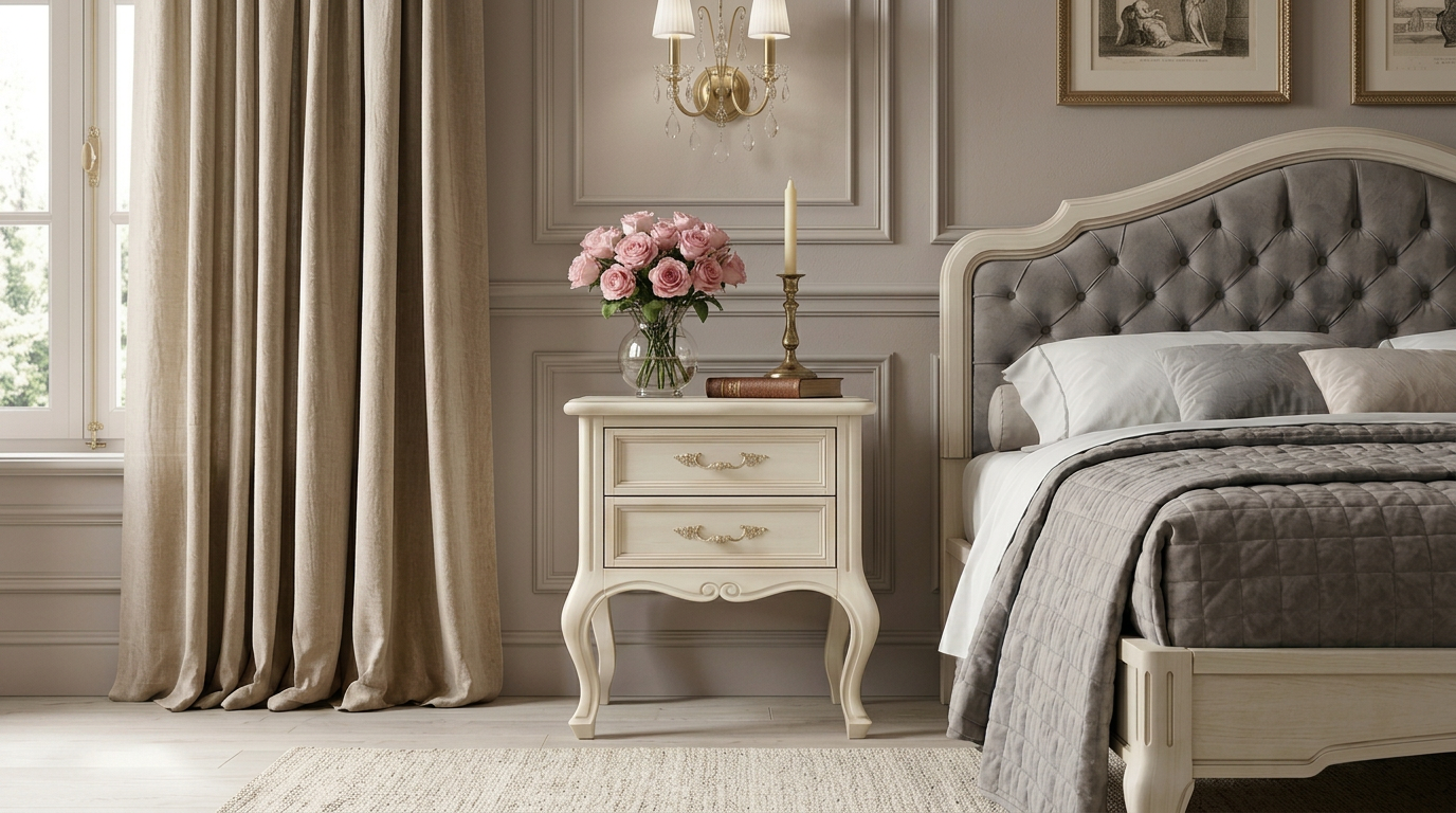 VERDI AVORIO Тумба прикроватная Camelgroup