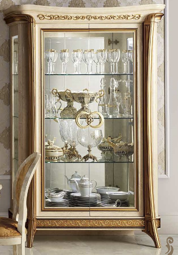 MELODIA Витрина 2-х ств.  Arredo Classic