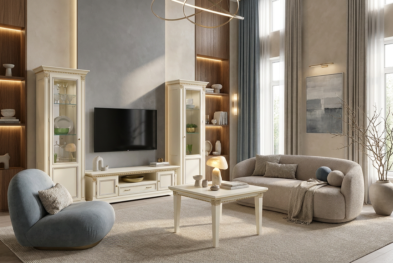 TREVISO AVORIO гостиная Camelgroup