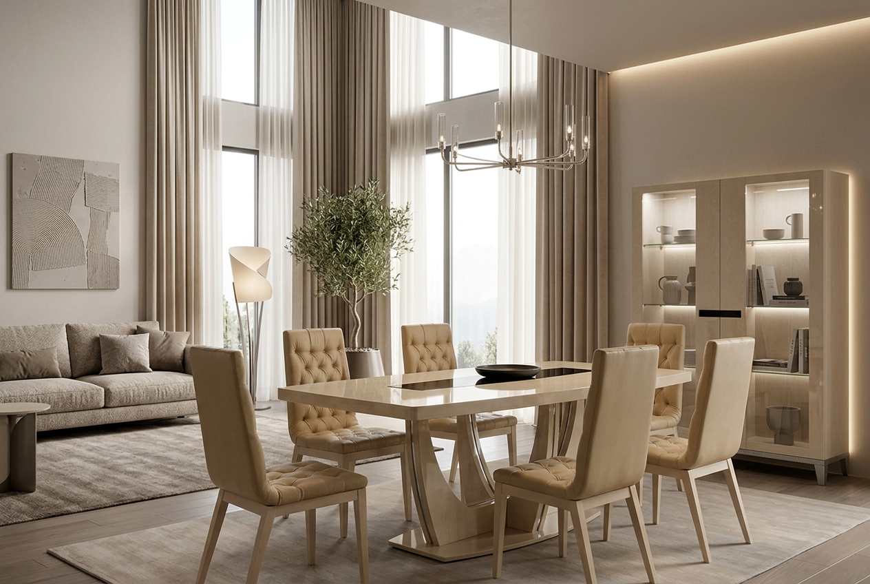 Стул AMBRA DAY CAPITONNE,  экокожа NABUK TORTORA COL. 11 Camelgroup