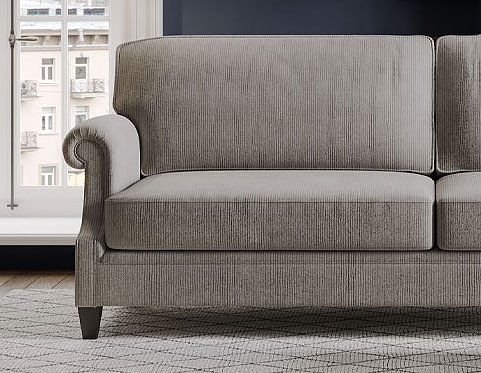 BRISTOL Диван раскладной, ткань  Sapa 27, кат.В MEBELGROUP