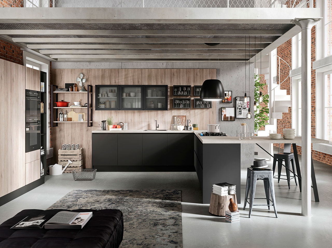 Кухонный гарнитур URBAN Record Cucine