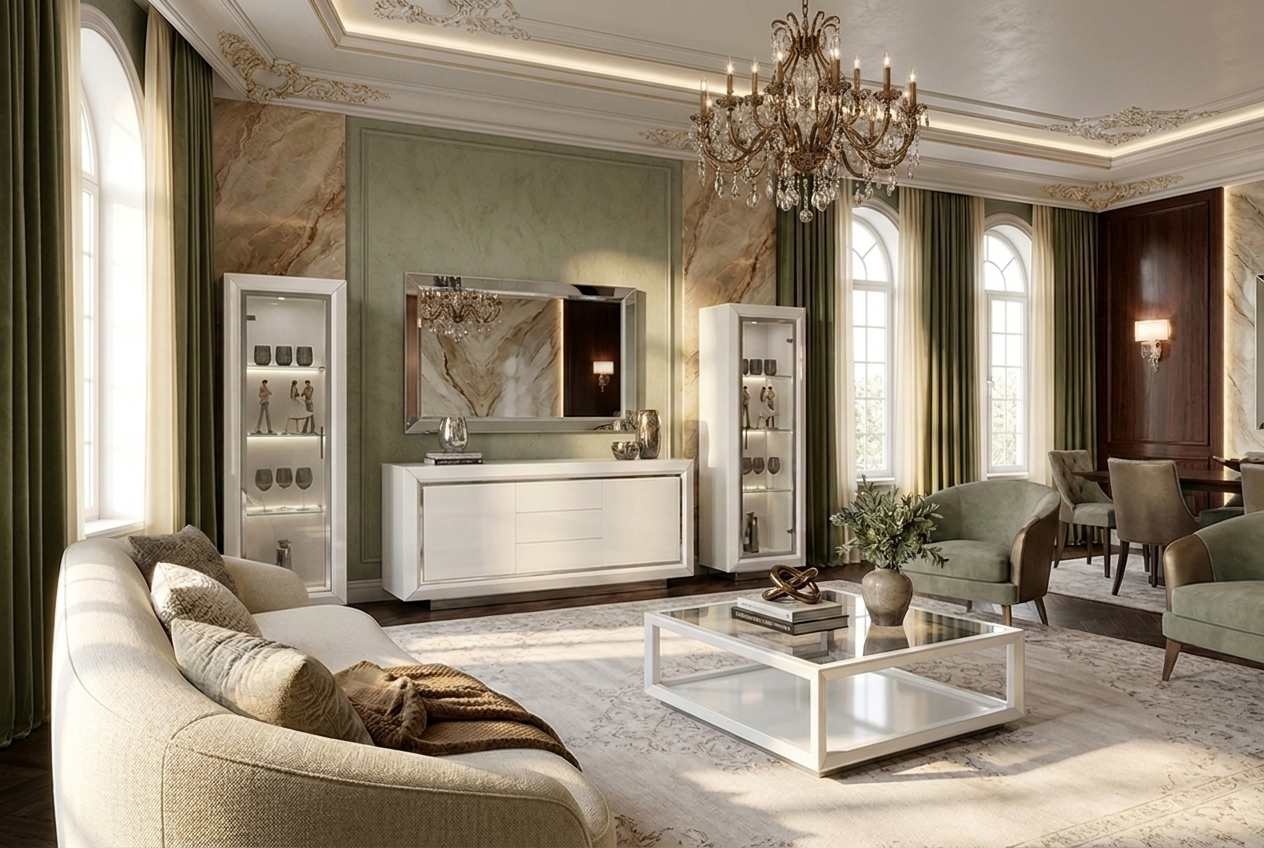 ELITE BIANCO гостиная Camelgroup