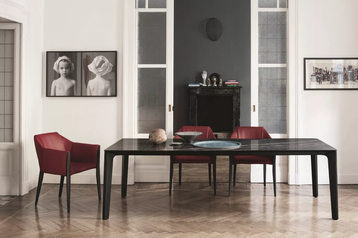 VERSUS Стол обеденный, мрамор Bontempi casa