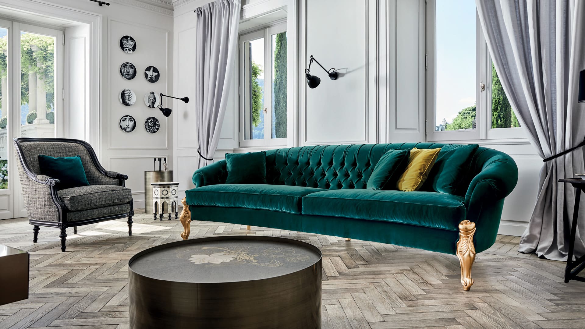 Диван ERCOLE Angelo Cappellini