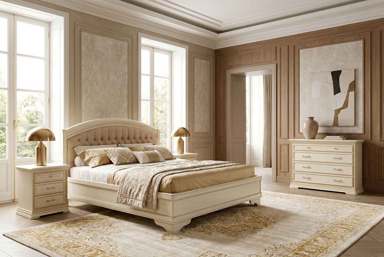 спальня TORRIANI AVORIO Camelgroup