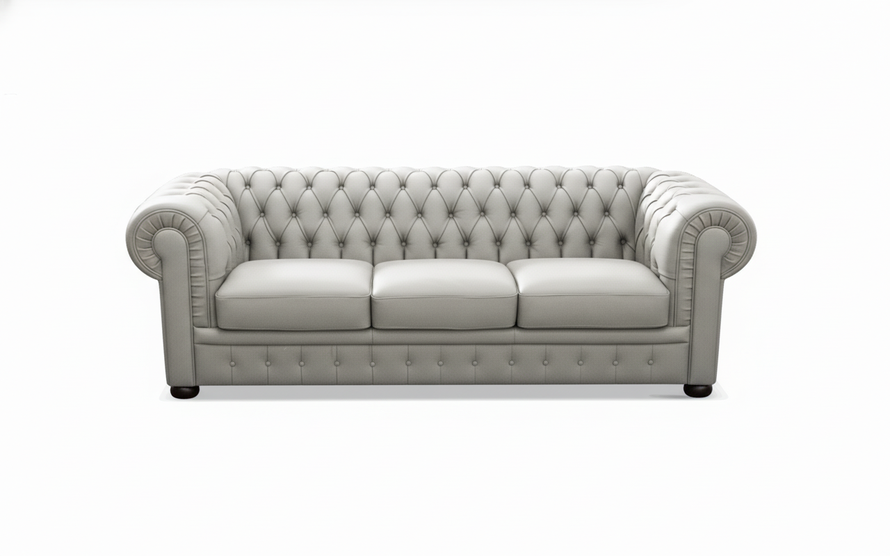 CHESTERFIELD Диван прямой Cubo Rosso