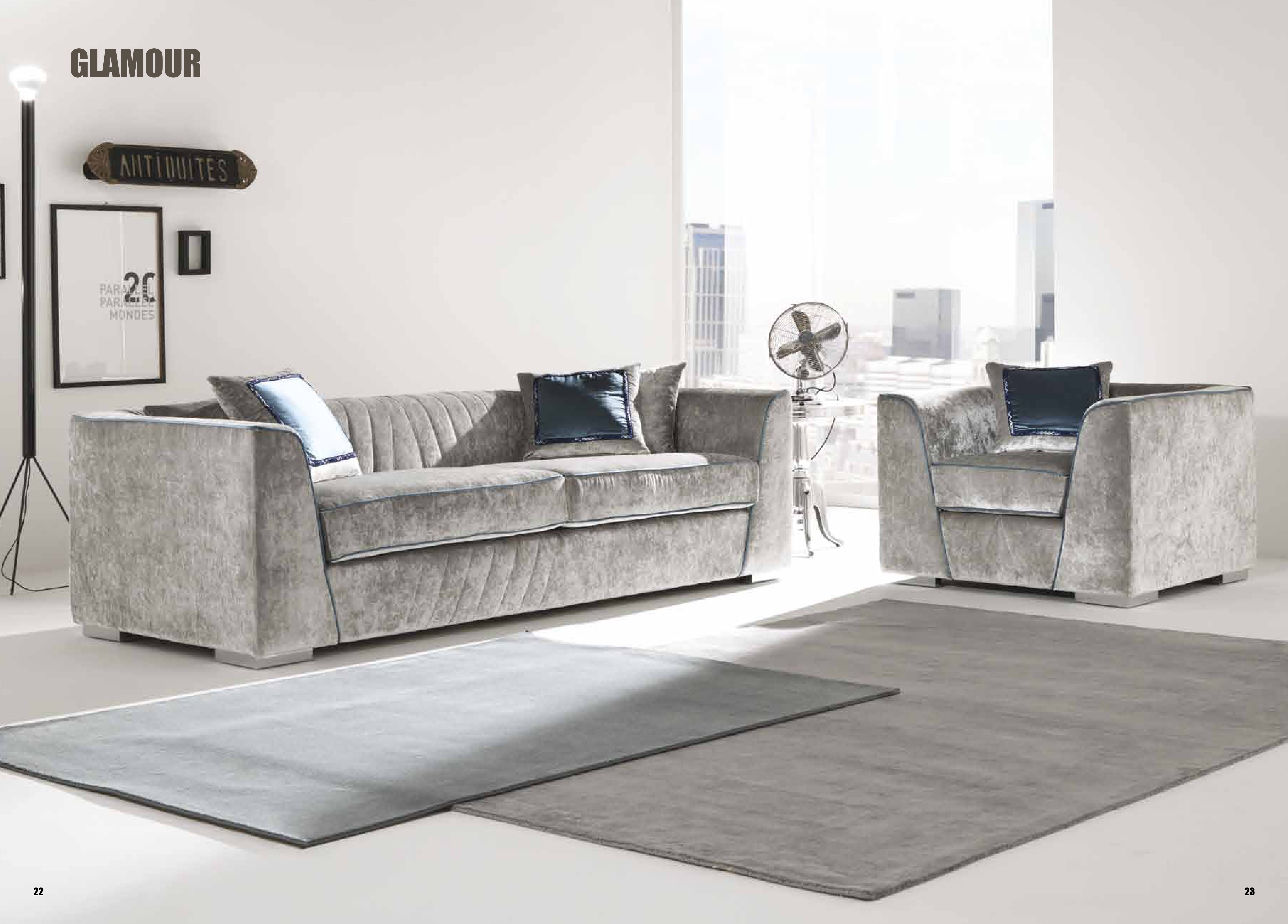 Диван Glamour Domingo Salotti