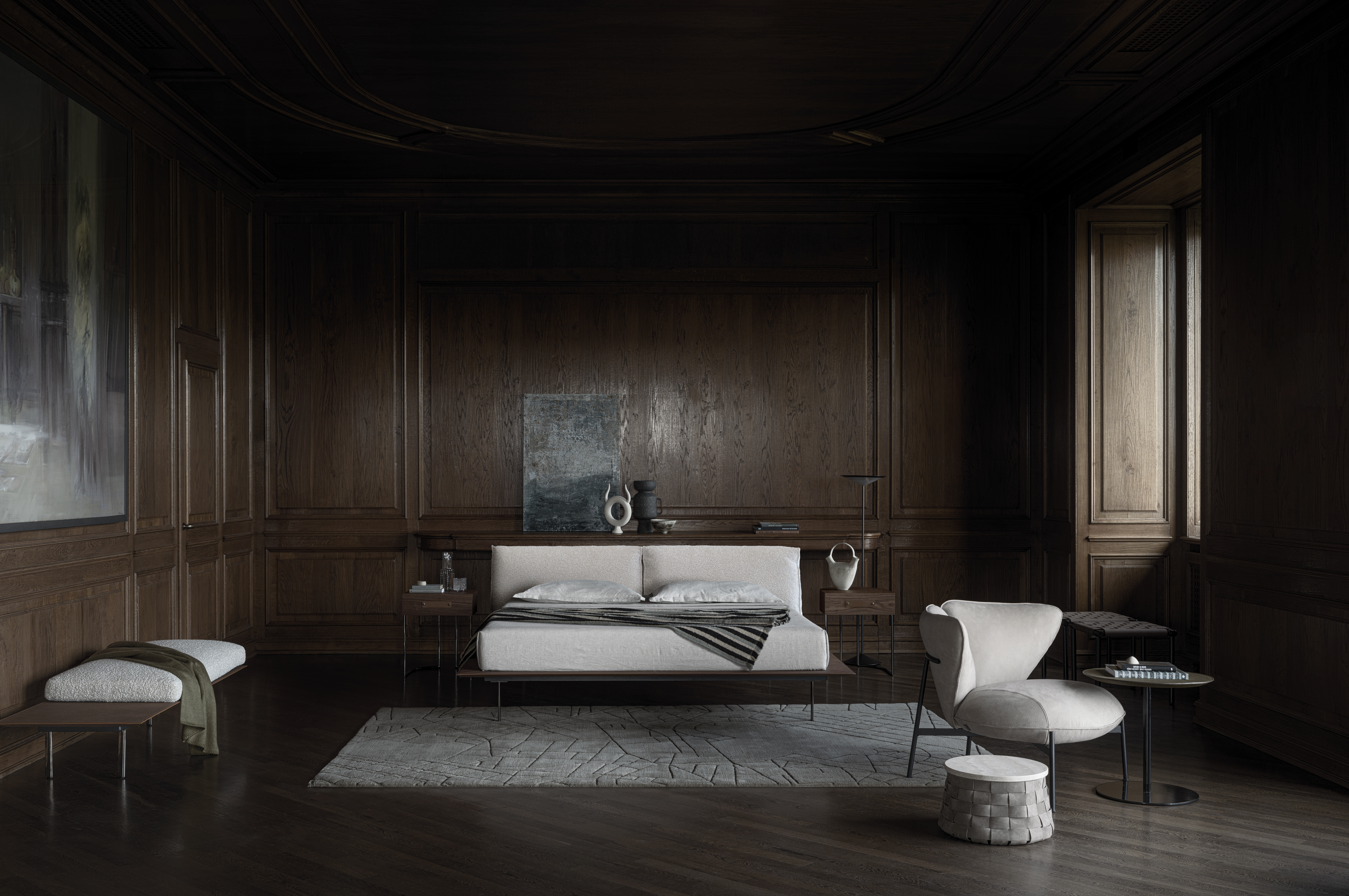 Кровать Vogue cuoio Cierre