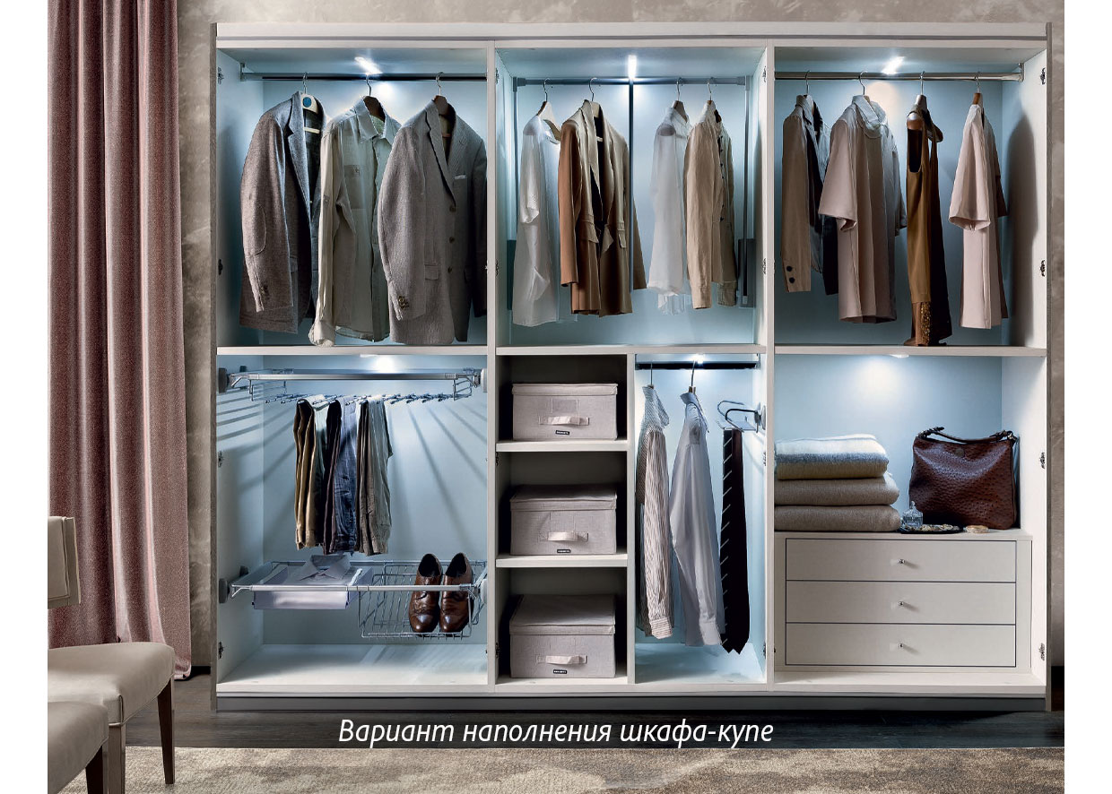 PLATINUM Шкаф-купе 3 дверный c зеркалом Camelgroup