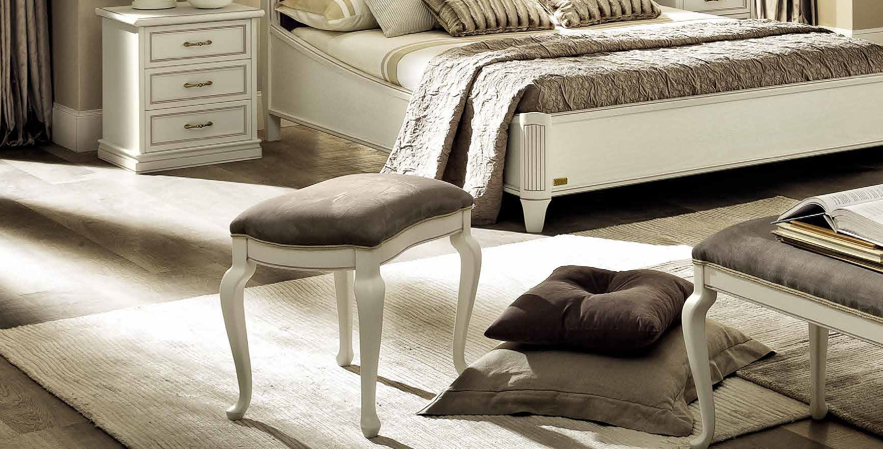 Пуф ECO NOSTALGIA BIANCO Camelgroup